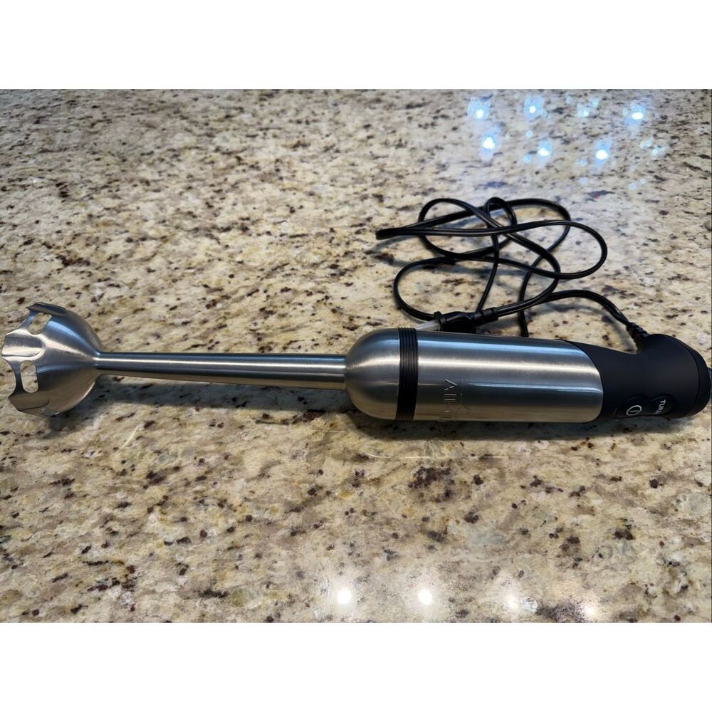All-Clad Electrics Stainless Steel Immersion Blender 2 Piece Turbo Function 600